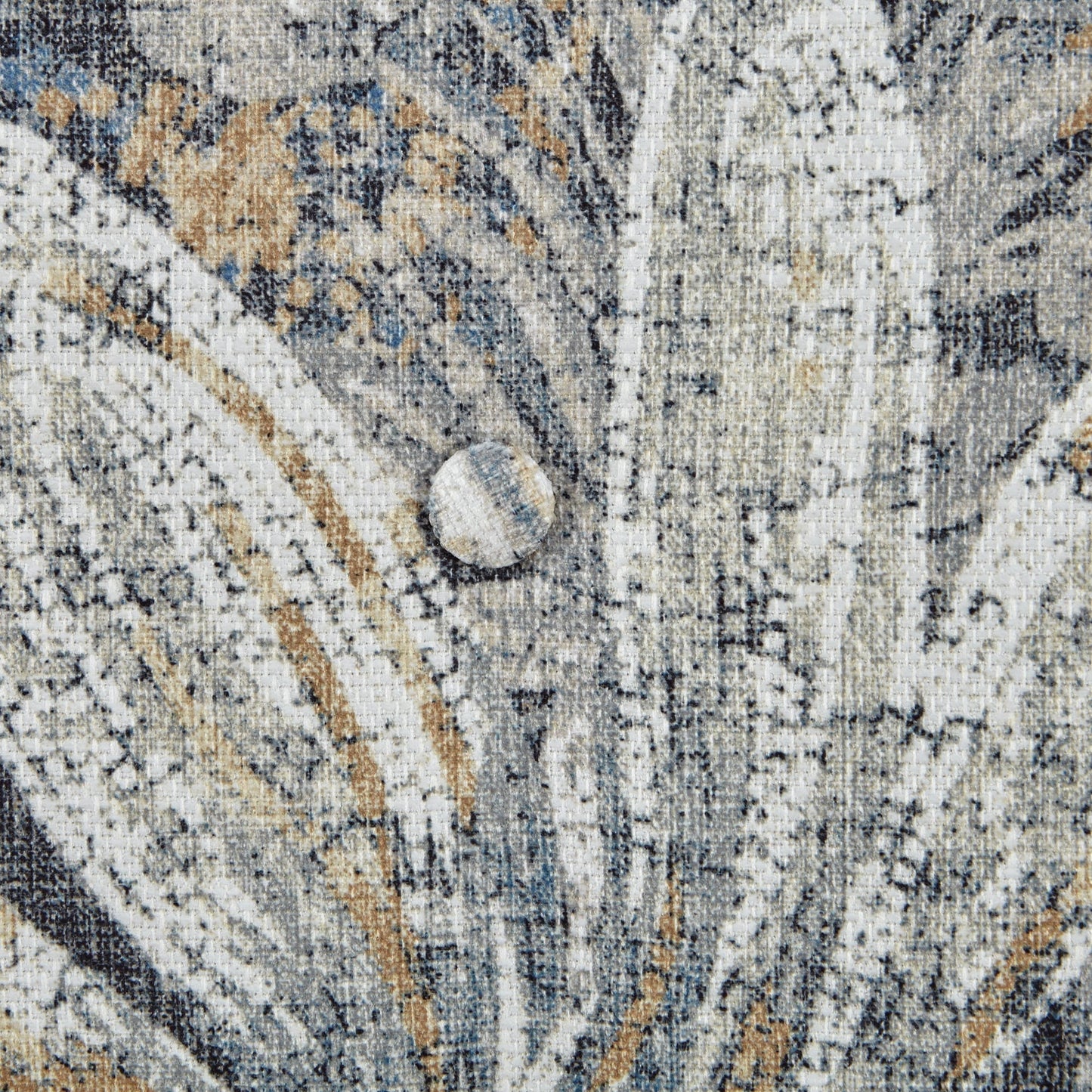 Fauteuil pivotant à dossier incurvé bleu Minkoff de Madison Park