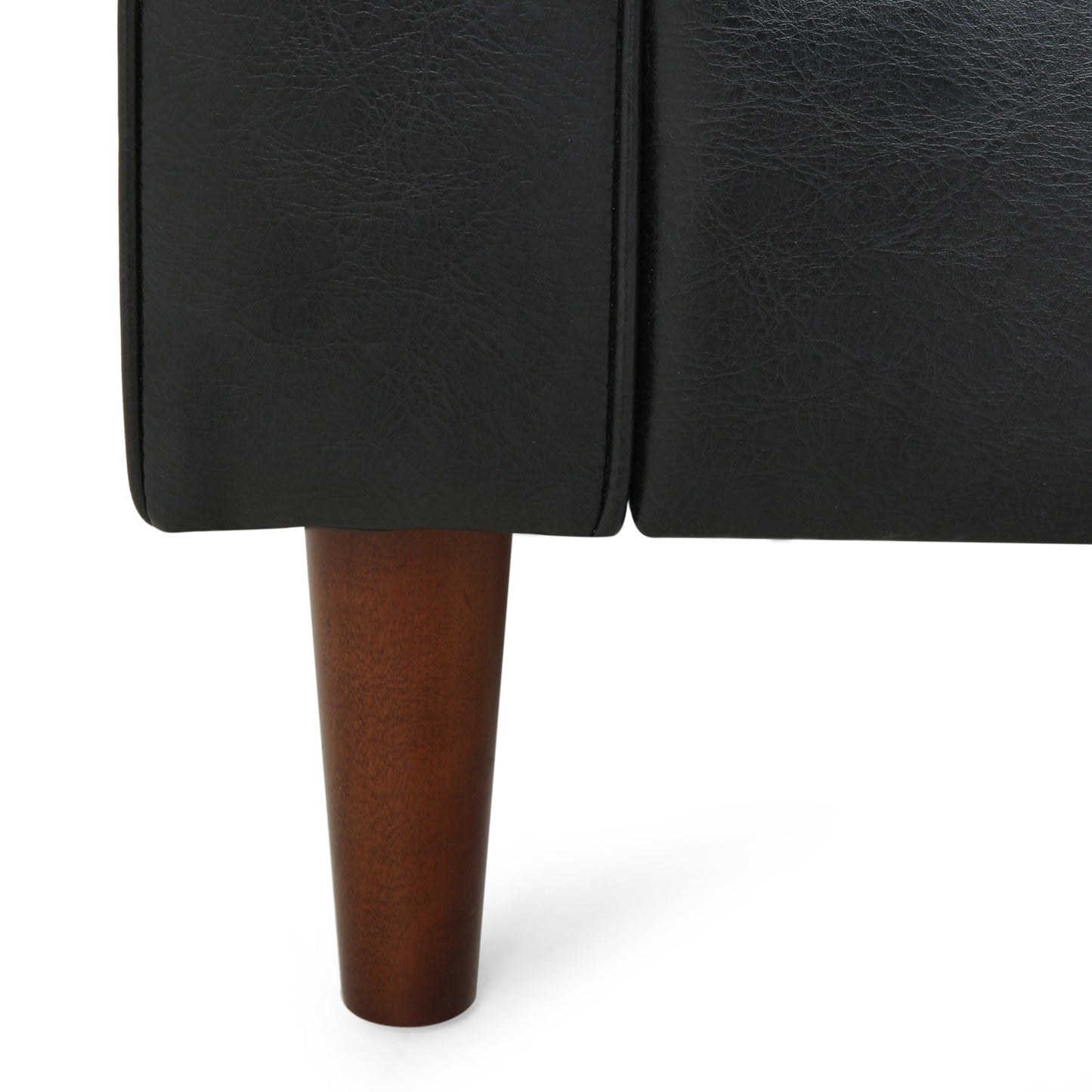 Canapé 3 places capitonné contemporain Malinta par Christopher Knight Home - 82,25 L x 33,00 l x 33,00 H