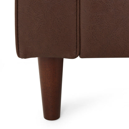 Canapé 3 places capitonné contemporain Malinta par Christopher Knight Home - 82,25 L x 33,00 l x 33,00 H