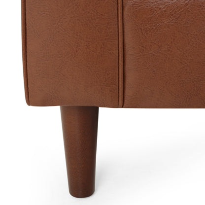 Canapé 3 places capitonné contemporain Malinta par Christopher Knight Home - 82,25 L x 33,00 l x 33,00 H