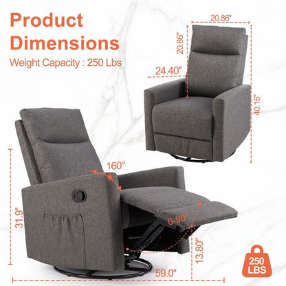 Fauteuil inclinable manuel Winback Canapé simple