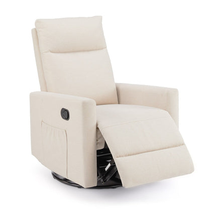 Fauteuil inclinable manuel Winback, canapé simple, beige
