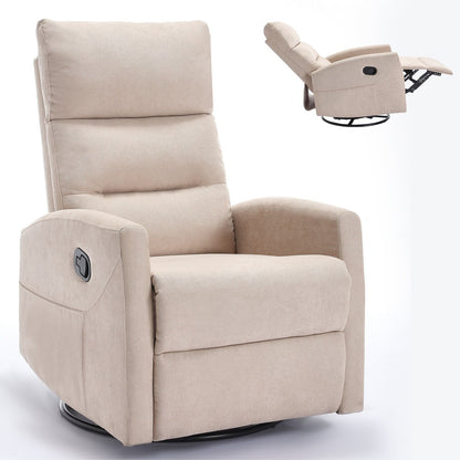 Fauteuil inclinable manuel avec bascule et pivot