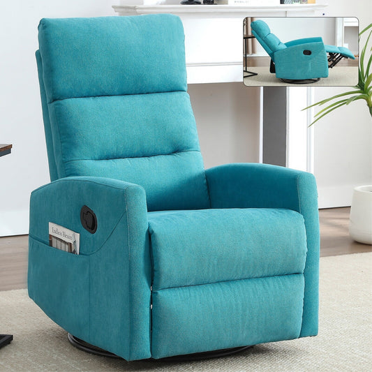 Fauteuil inclinable manuel avec bascule et pivot