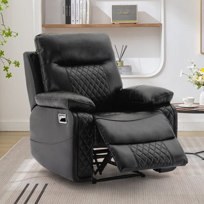 Fauteuil inclinable manuel, canapé inclinable simple confortable pour salon et chambre à coucher