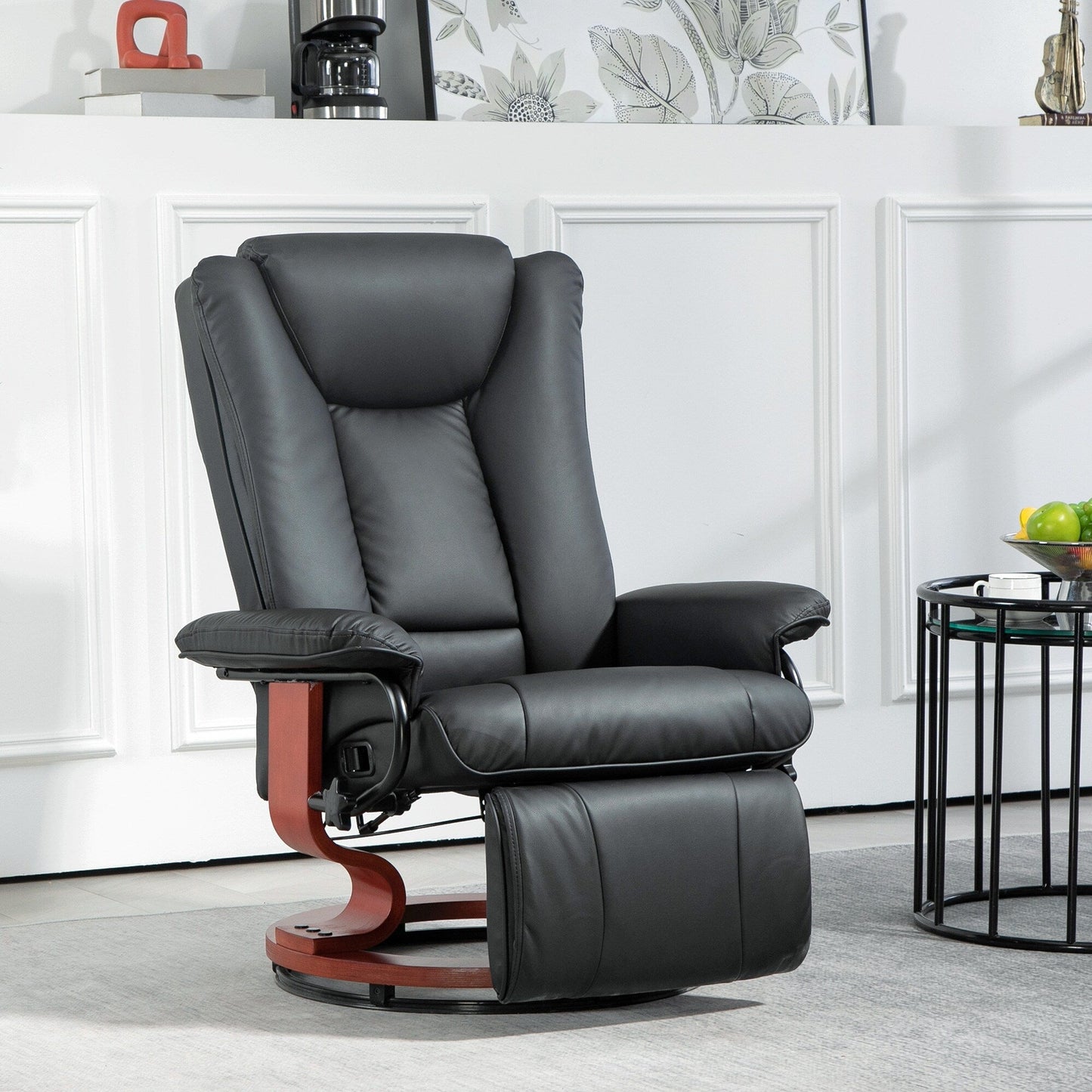Fauteuil inclinable pivotant manuel
