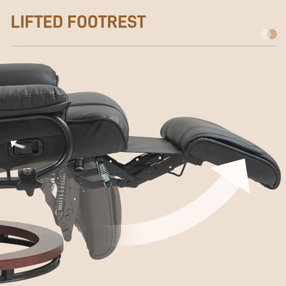 Fauteuil inclinable pivotant manuel