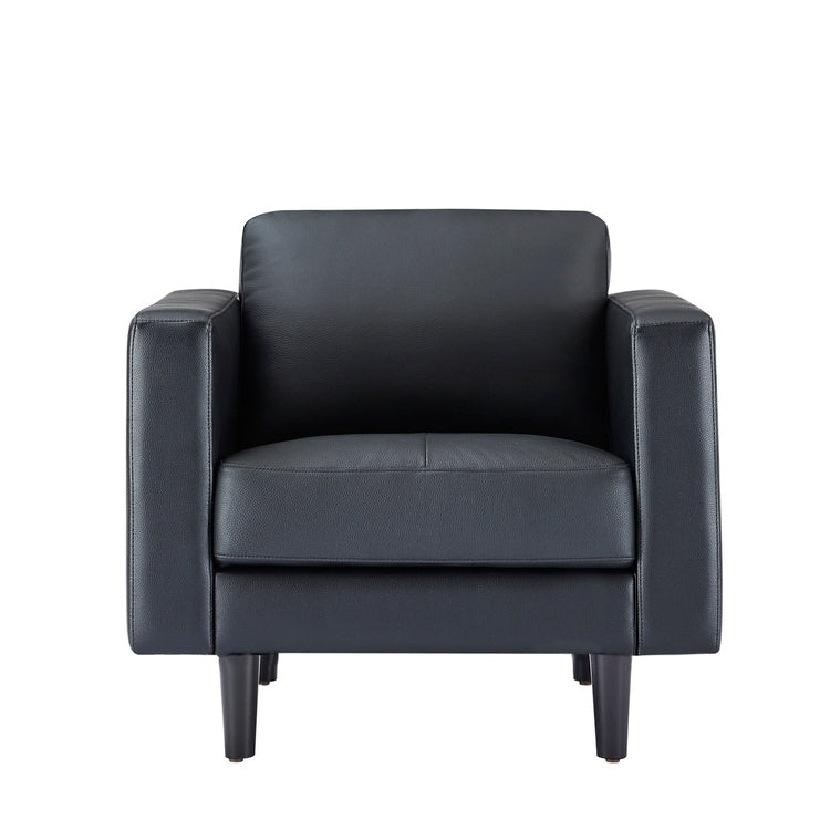 Canapé en cuir véritable du milieu du siècle pour salon, canapé de luxe, meubles pour maison, bureau, chambre à coucher