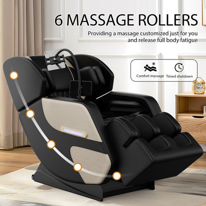 Fauteuil de massage inclinable à gravité zéro