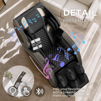 Fauteuil de massage inclinable à gravité zéro