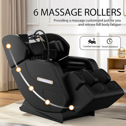 Fauteuil de massage inclinable à gravité zéro