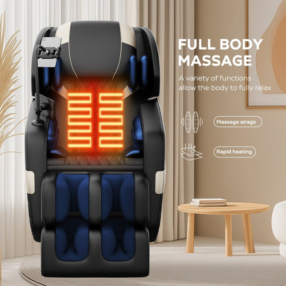Fauteuil de massage inclinable à gravité zéro