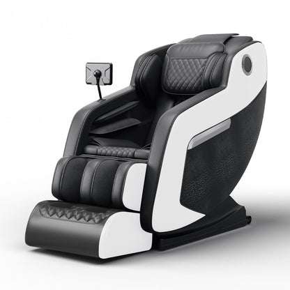 Fauteuil de massage, fauteuil inclinable à gravité zéro pour tout le corps, chauffage des hanches, massage des pieds et système de massage à air pour le bureau à domicile