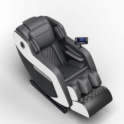 Fauteuil de massage, fauteuil inclinable à gravité zéro pour tout le corps, chauffage des hanches, massage des pieds et système de massage à air pour le bureau à domicile