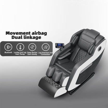 Fauteuil de massage, fauteuil inclinable à gravité zéro pour tout le corps, chauffage des hanches, massage des pieds et système de massage à air pour le bureau à domicile