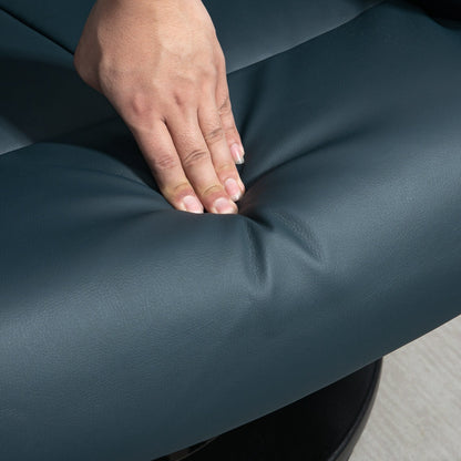 Fauteuil inclinable de massage avec pouf