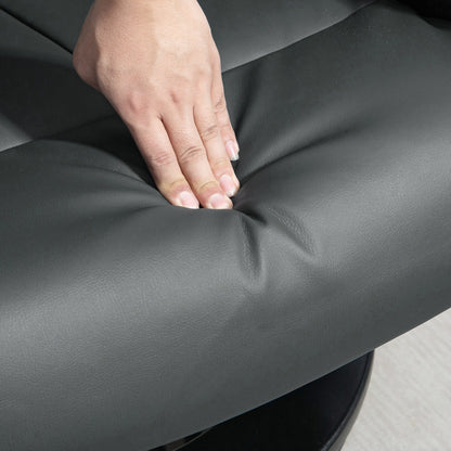 Fauteuil inclinable de massage avec pouf