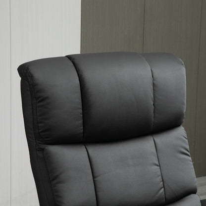 Fauteuil inclinable de massage avec pouf