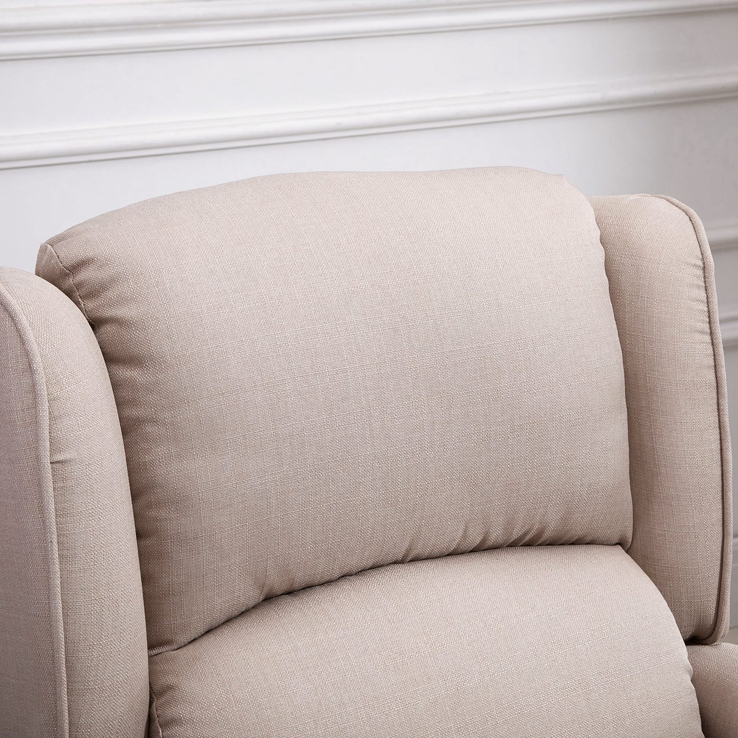 Fauteuil massant inclinable avec fonction chauffante et télécommande