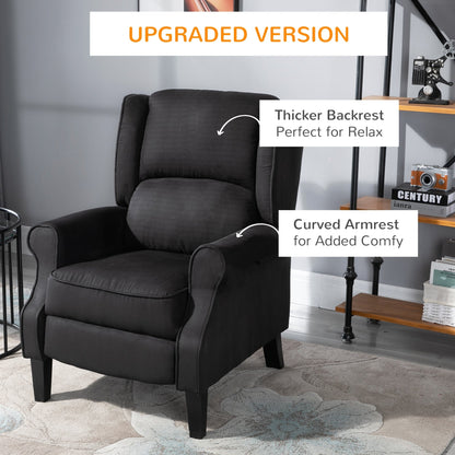 Fauteuil massant inclinable avec fonction chauffante et télécommande