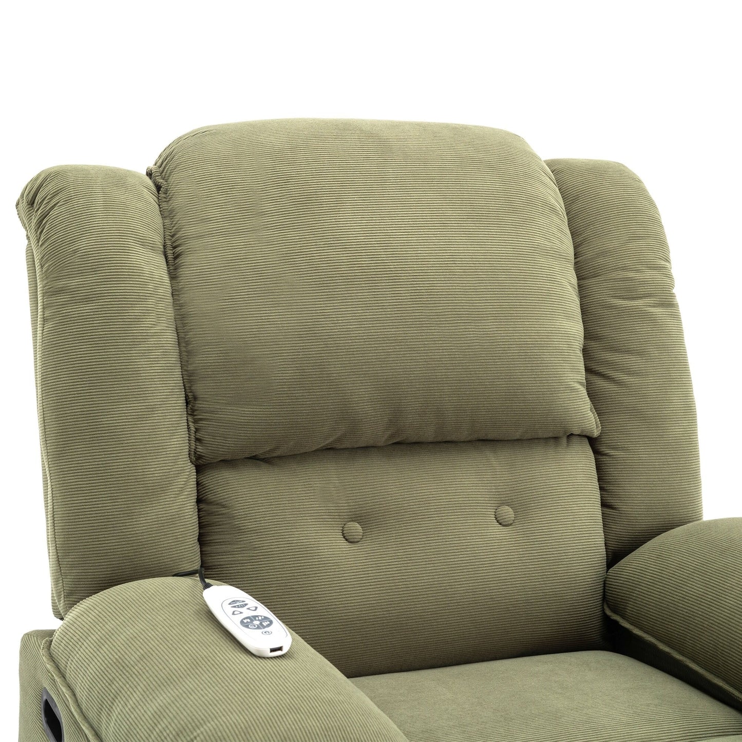 Fauteuil inclinable de massage, fauteuil releveur électrique pour personnes âgées avec fonction de massage et de chauffage réglable, fauteuil inclinable