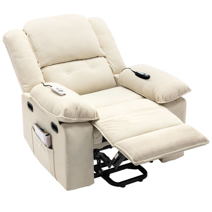 Fauteuil inclinable massant, fauteuil releveur électrique pour personnes âgées