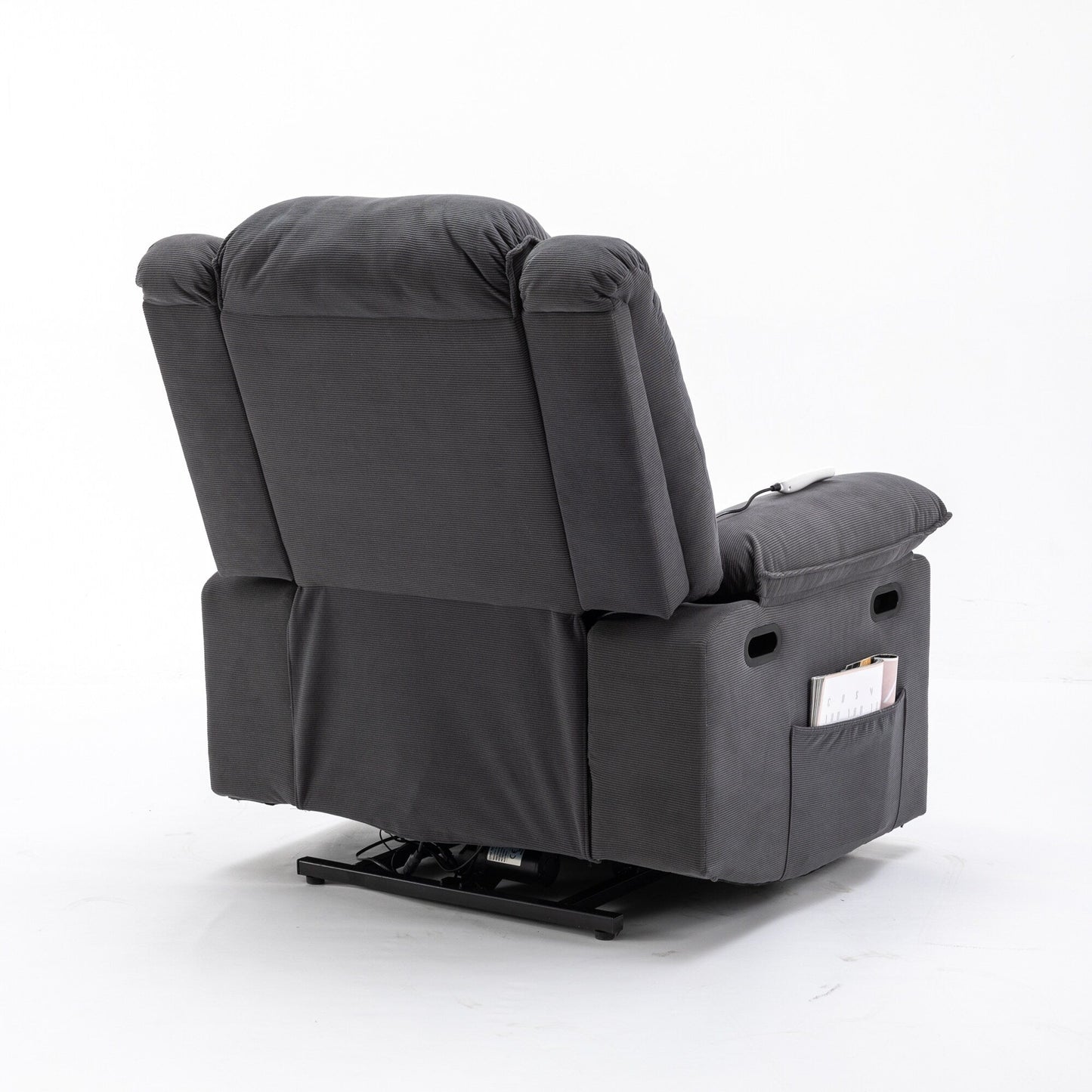 Fauteuil inclinable massant, fauteuil releveur électrique pour personnes âgées