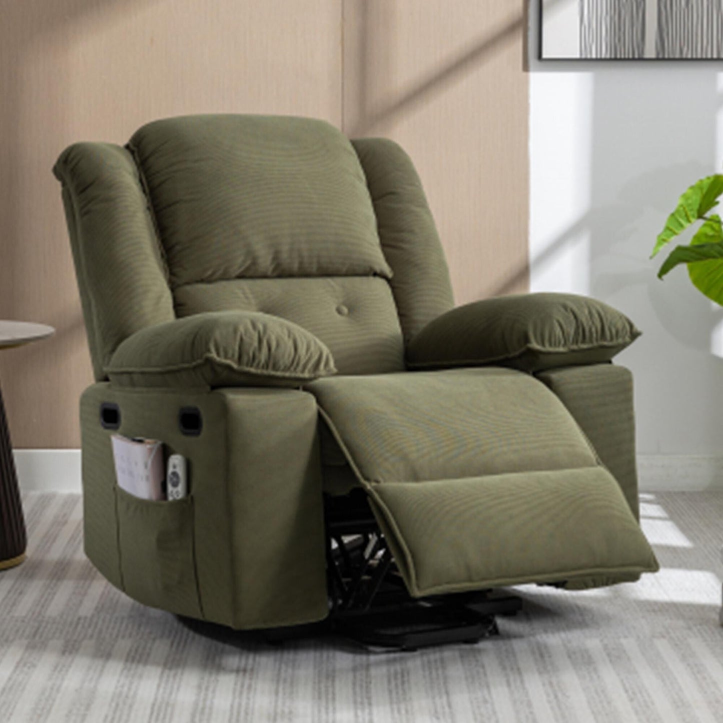 Fauteuil inclinable massant, fauteuil releveur électrique pour personnes âgées