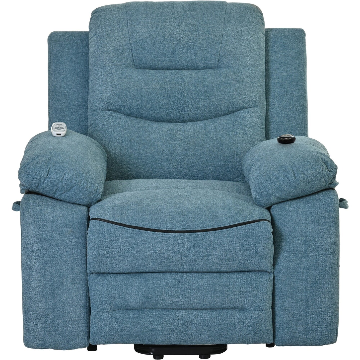 Fauteuil inclinable massant, fauteuil releveur électrique pour personnes âgées