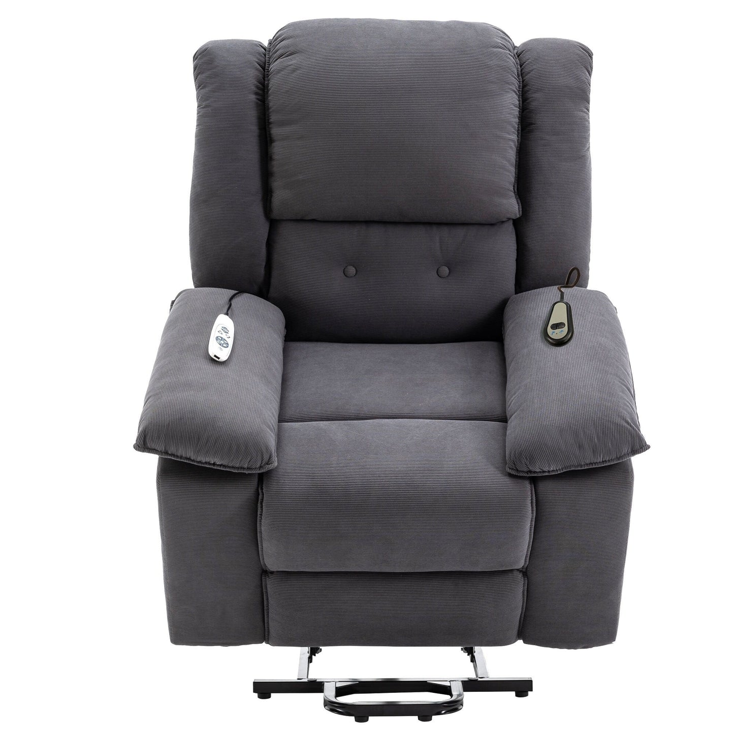 Fauteuil inclinable massant, fauteuil releveur électrique pour personnes âgées
