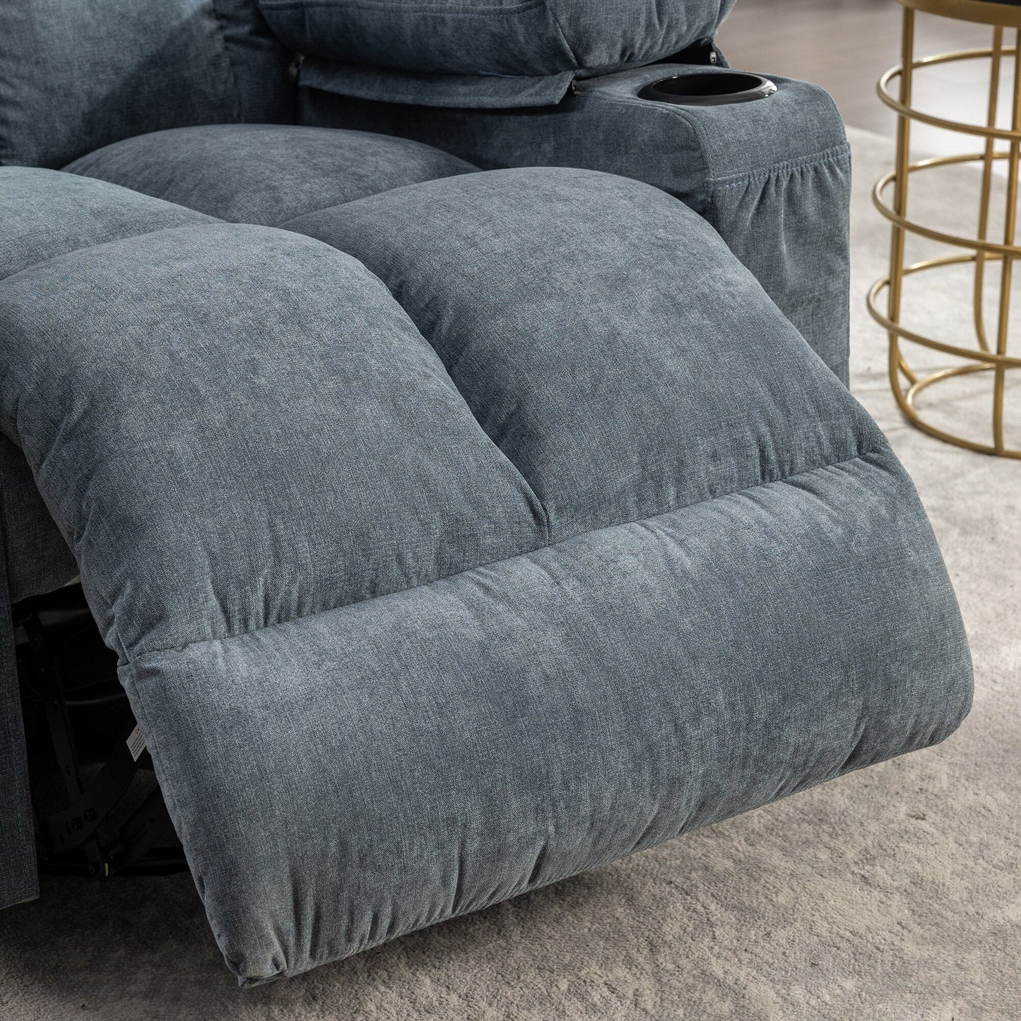 Fauteuil à bascule massant et inclinable