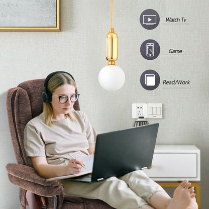 Fauteuil inclinable combiné avec pouf, fauteuil d'appoint en tissu avec massage par vibration, fauteuil pivotant avec base en bois, pour la pièce 9099