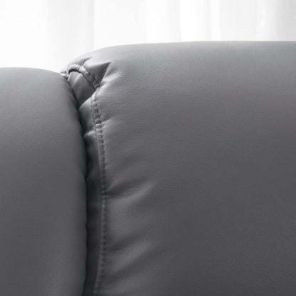 Fauteuils inclinables pivotants MCombo avec ottoman, fauteuils TV à massage par vibrations et poche latérale