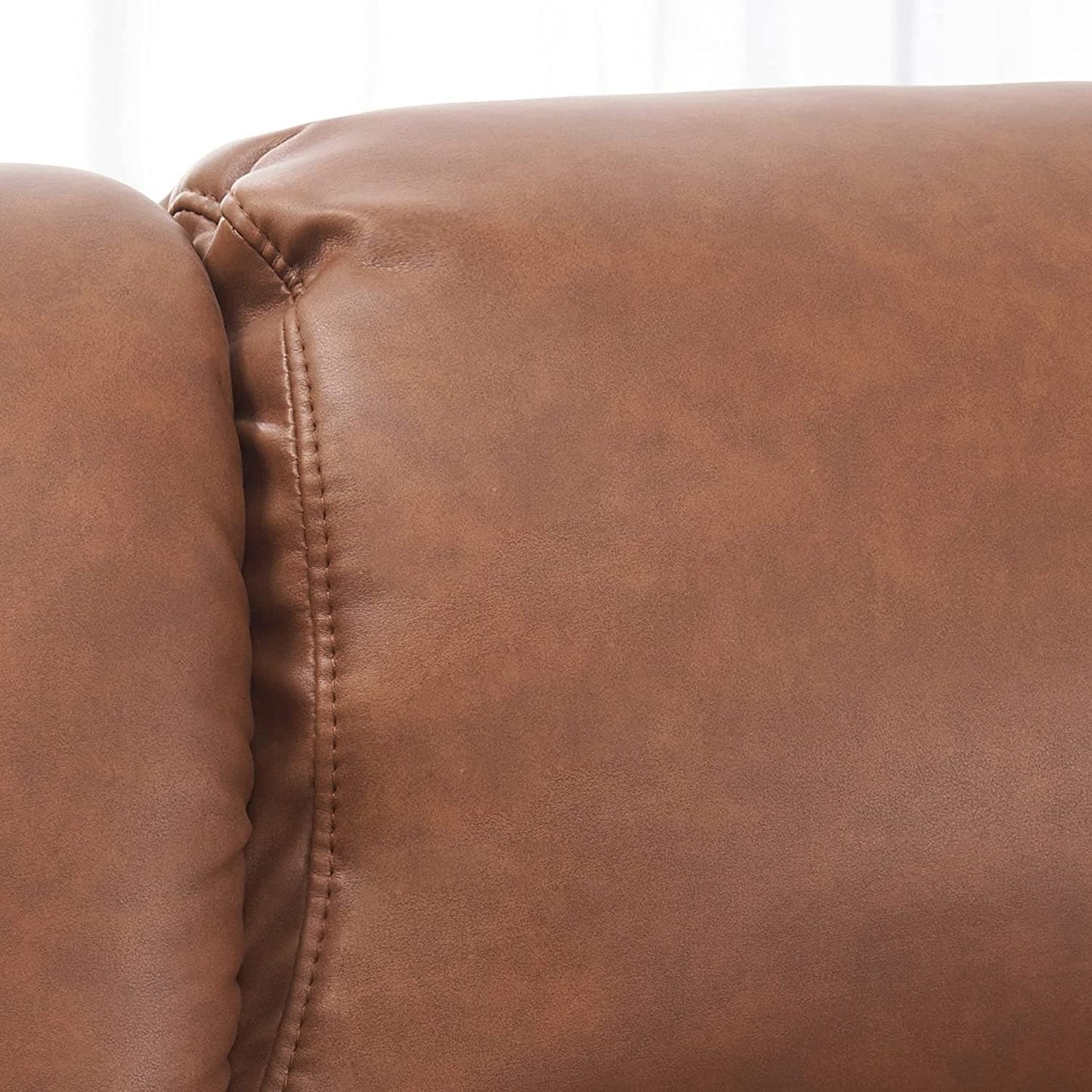 Fauteuils inclinables pivotants MCombo avec ottoman, fauteuils TV à massage par vibrations et poche latérale