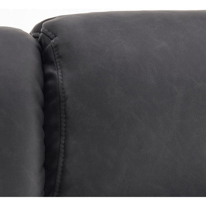 Fauteuils inclinables pivotants MCombo avec ottoman, fauteuils TV à massage par vibrations et poche latérale