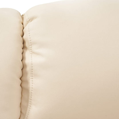 Fauteuils inclinables pivotants MCombo avec ottoman, fauteuils TV à massage par vibrations et poche latérale