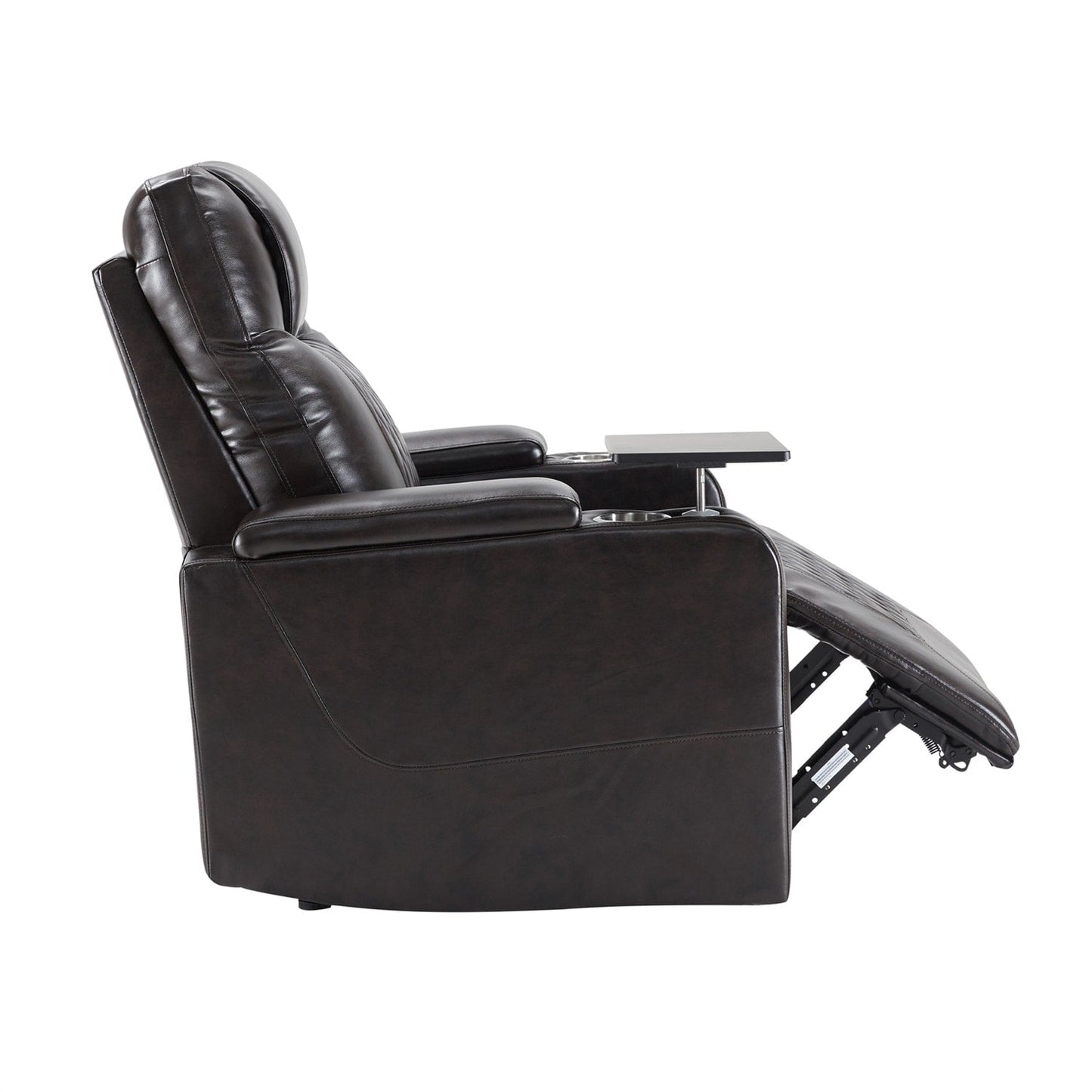 Fauteuil inclinable électrique en cuir PU Merax avec port de charge USB