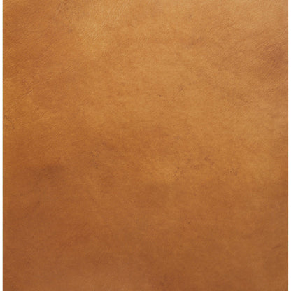 Canapé Ricciardo Cognac en cuir véritable - 86,6 L x 38,6 l x 26,4 H