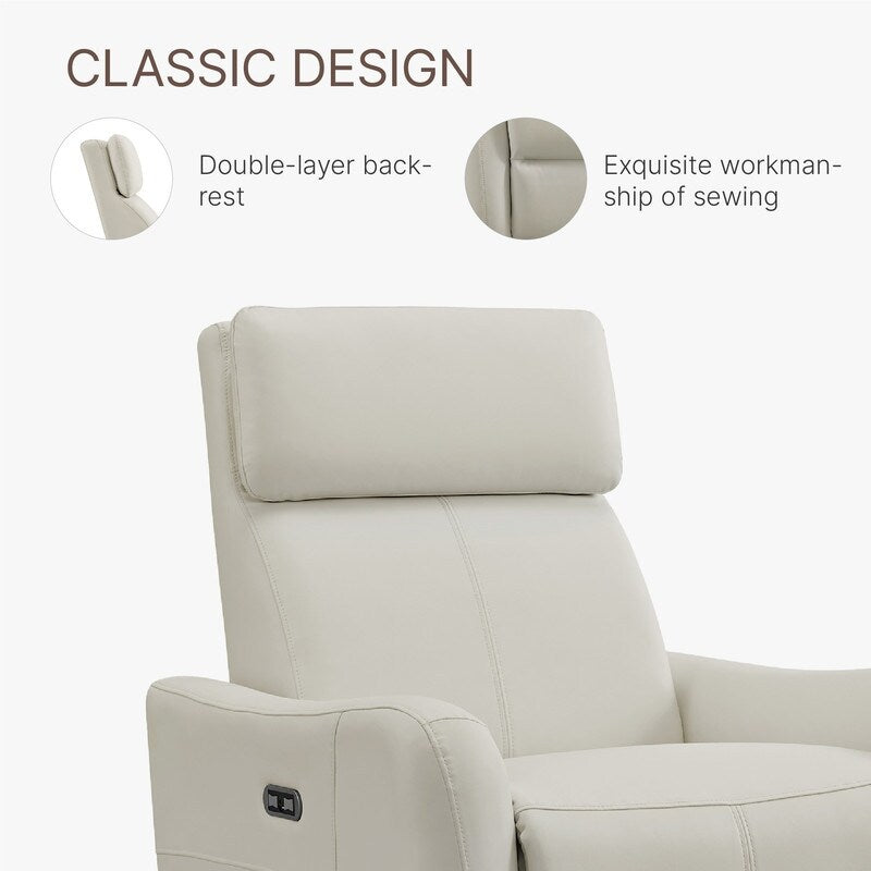 Fauteuil inclinable pivotant et inclinable Merlin Power