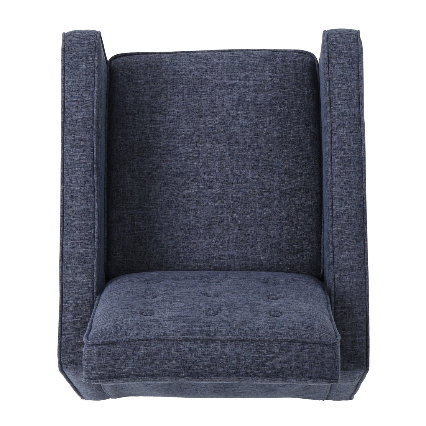 Fauteuil inclinable en tissu capitonné Mervynn de style milieu de siècle moderne par Christopher Knight Home
