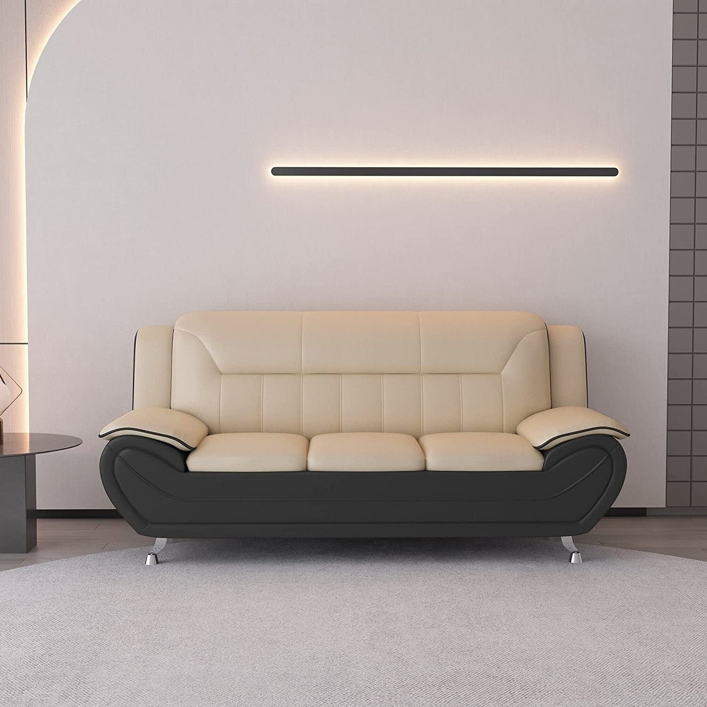 Canapé moderne du milieu du siècle de Michael Segura