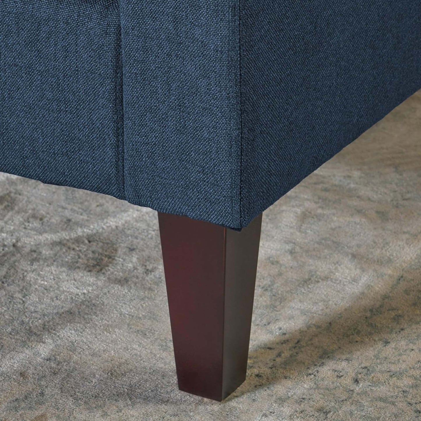 Canapé modulaire 5 pièces style milieu de siècle avec coussins capitonnés pour le salon