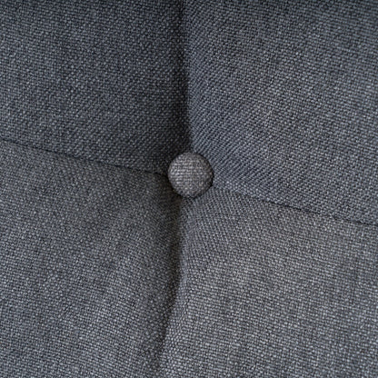 Canapé modulaire 5 pièces style milieu de siècle avec coussins capitonnés pour le salon