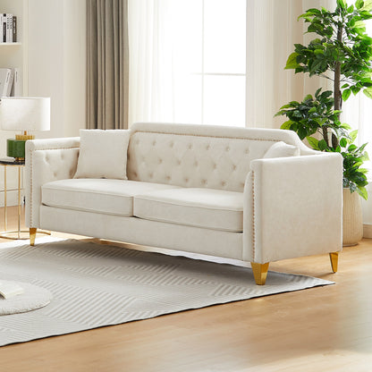 Canapé moderne au design du milieu du siècle