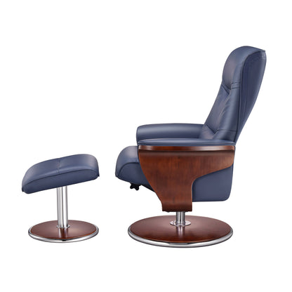 Fauteuil inclinable Milano avec ottoman Artiva USA