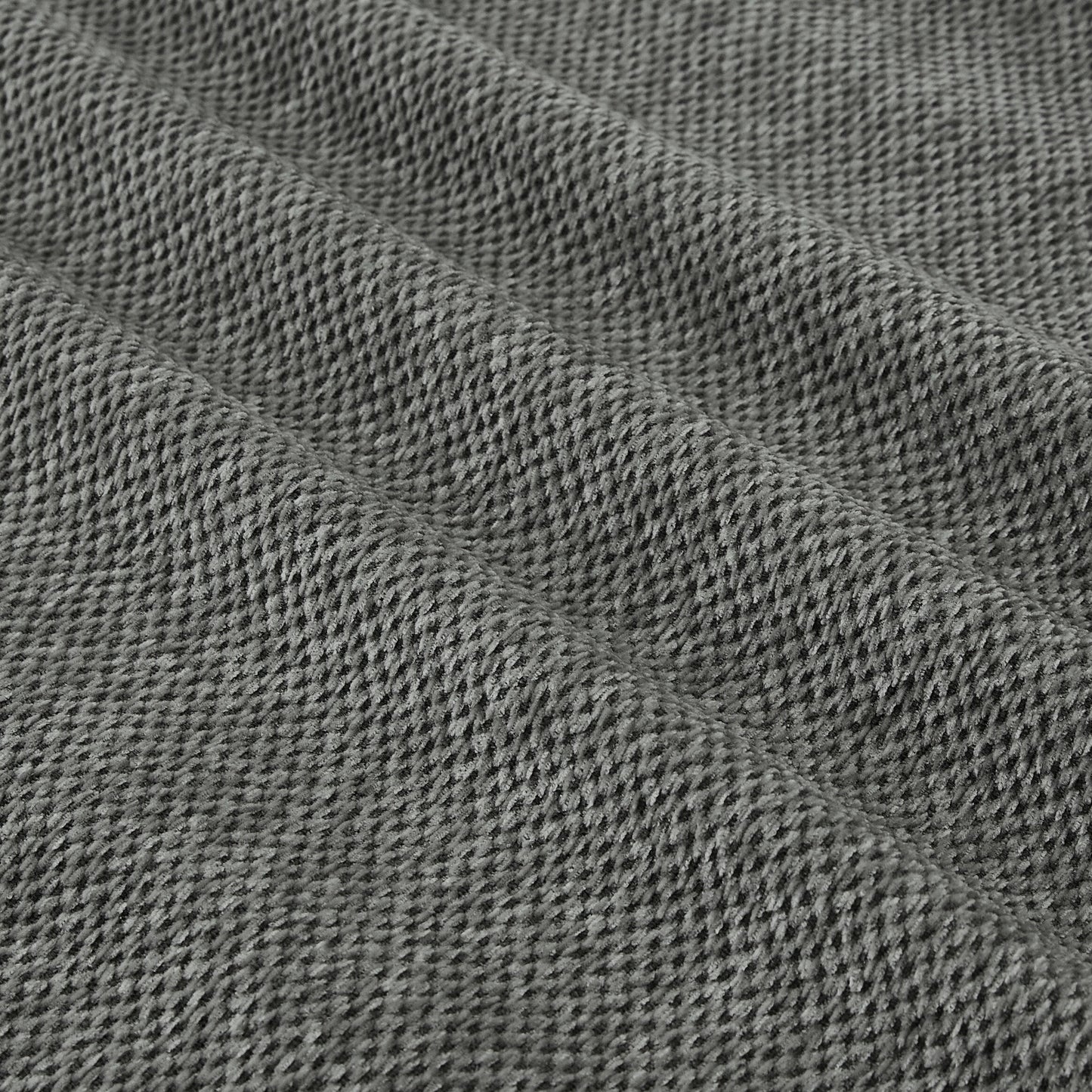 Canapé modulaire en forme de L en chenille minimaliste, canapé nuage en tissu pour salon