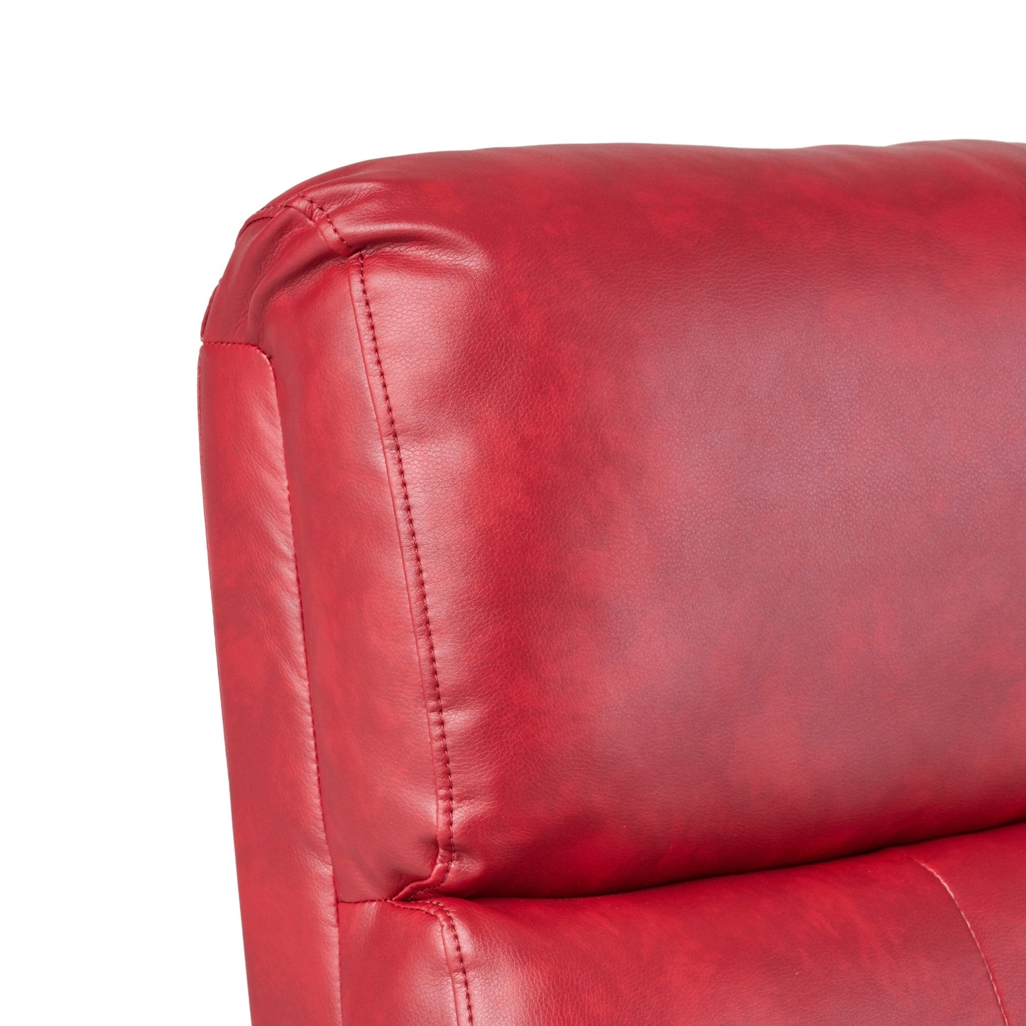 Fauteuil inclinable minimaliste à levier avec revêtement lisse