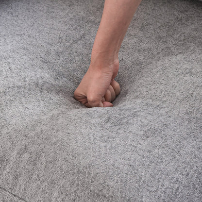 Canapé modulaire sectionnel minimaliste moderne rembourré en duvet, canapé nuage.