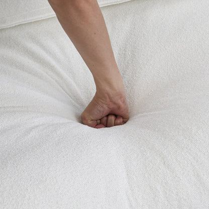 Canapé modulaire sectionnel minimaliste moderne rembourré en duvet, canapé nuage.