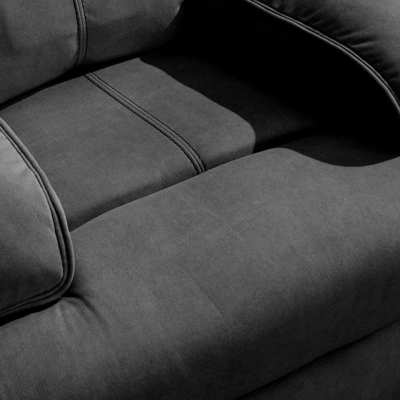 Mixoy Fauteuil inclinable, fauteuil de massage surdimensionné en velours pour bébé avec fonction de vibration et de chaleur